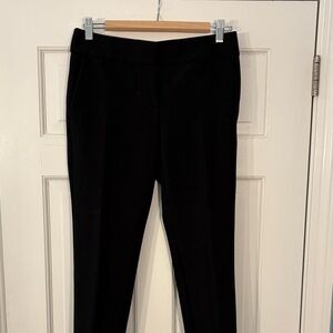 LOFT Black Straight Leg Marisa Women's Pants